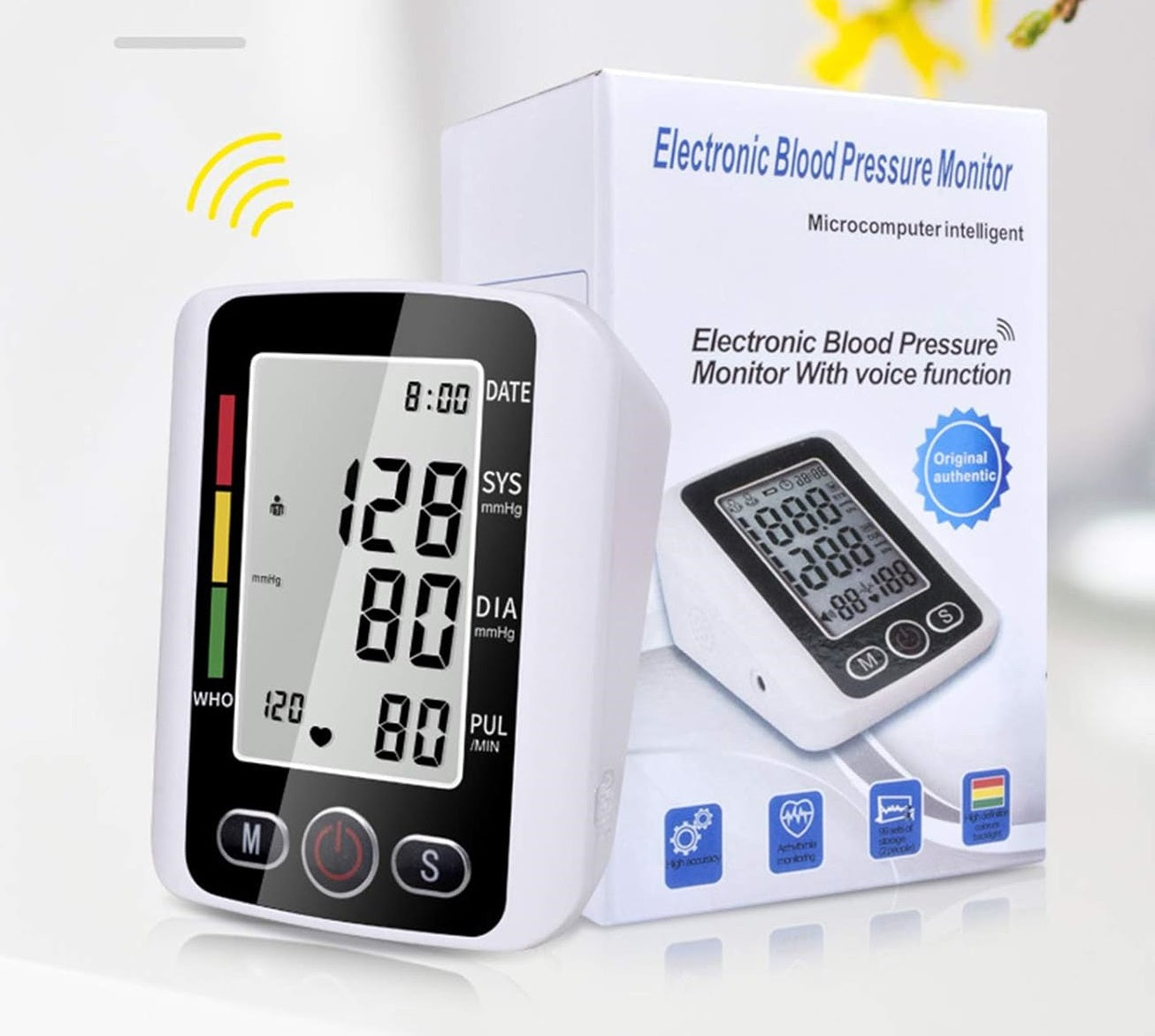 Tensiómetro Inteligente – Controla tu salud con precisión y tranquilidad